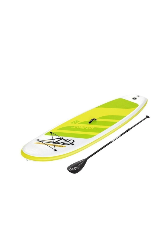 65340 Paddle Şişme Kano Sörf Tahtası-çantalı Set Kürek Ve Pompa Dahil 305x84x12 Cm