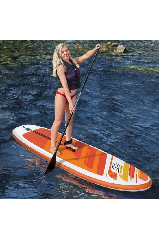 65349 Şişme Kano Sörf Tahtası-Çantalı Set Kürek 274x76x12 cm + Pompa