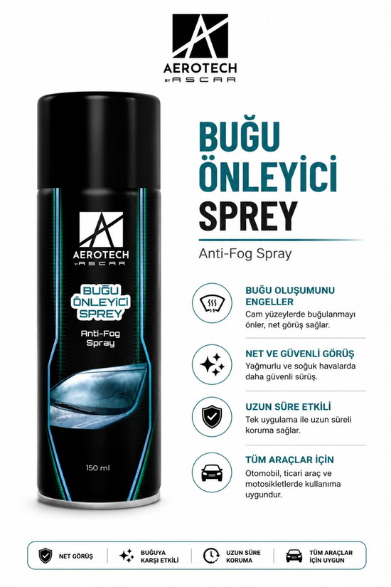 AEROTECH BUHU ÖNLEYİCİ SPREY 150 ML