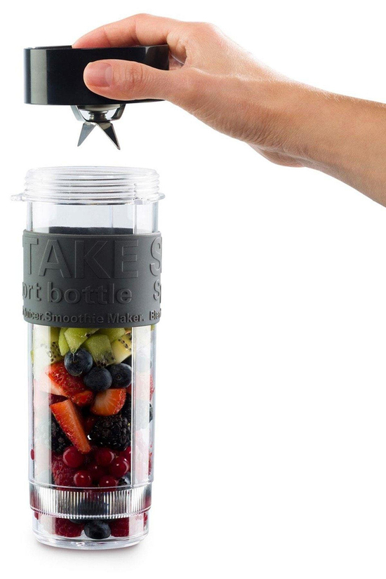 AR1032 Shake'n Take Kişisel Smoothie Blender, Kırmızı (300 W, 2 Adet Şişe)