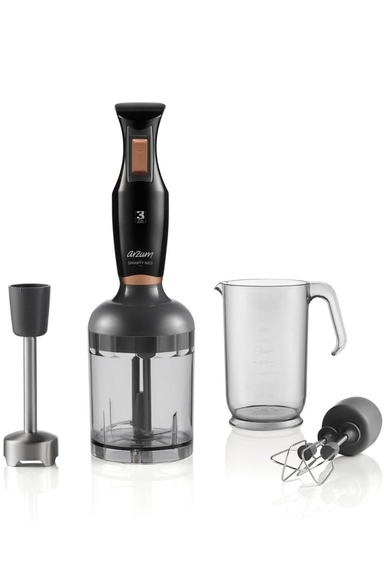 Ar1108-s Smarty Neo Siyah Blender Seti - Siyah