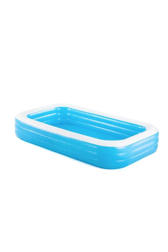 Bestway Jumbo Boy Deluxe Dikdörtgen Şişme Aile Havuzu -54009 305x183x56cm