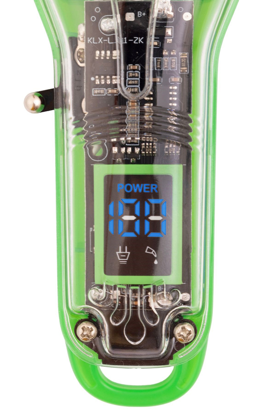 Bq-01 Kablosuz Profesyonel Tıraş Makinesi | T-bıçaklı, Lcd Ekranlı, Usb Şarjlı, 6 Taraklı