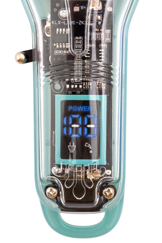 Bq-01 Kablosuz Profesyonel Tıraş Makinesi | T-bıçaklı, Lcd Ekranlı, Usb Şarjlı, 6 Taraklı