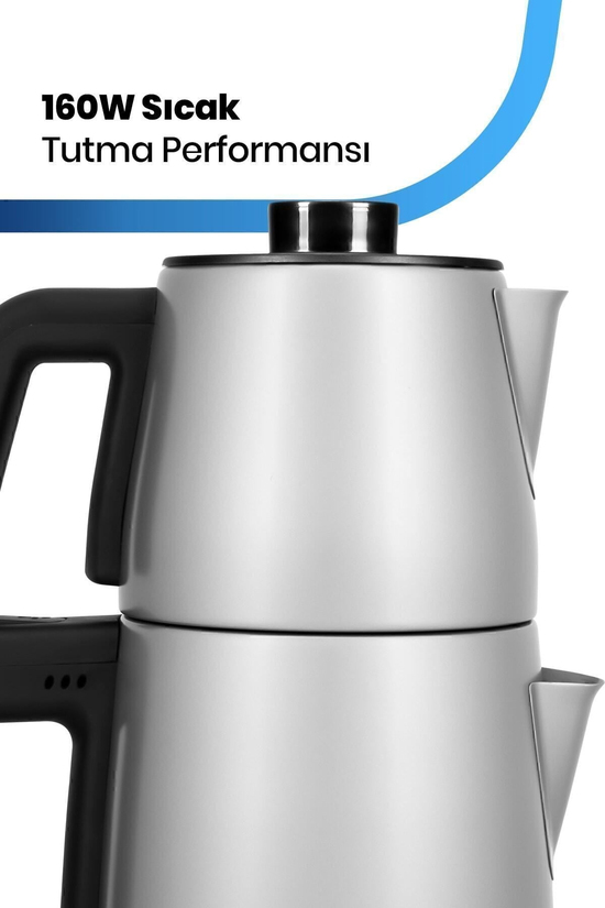 Chaidem Xl 2200 Watt Paslanmaz Çelik Damlatmaz Çelik Çay Makinesi Ve Su Isıtıcısı Inox