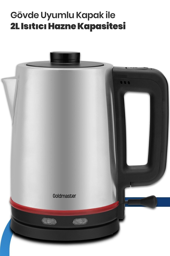Chaidem Xl 2200 Watt Paslanmaz Çelik Damlatmaz Çelik Çay Makinesi Ve Su Isıtıcısı Inox