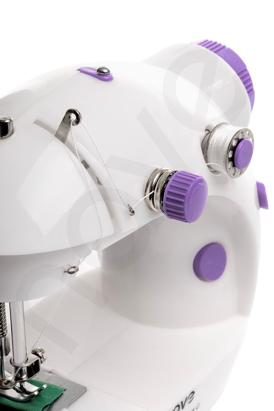 CS-101 Mini Ev Tipi Dikiş Makinesi Fonksiyonel Ön Masa, İki Hız Kontrolü ve Pratik Özellikler
