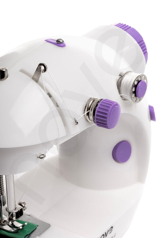 CS-101 Mini Ev Tipi Dikiş Makinesi Fonksiyonel Ön Masa, İki Hız Kontrolü ve Pratik Özellikler