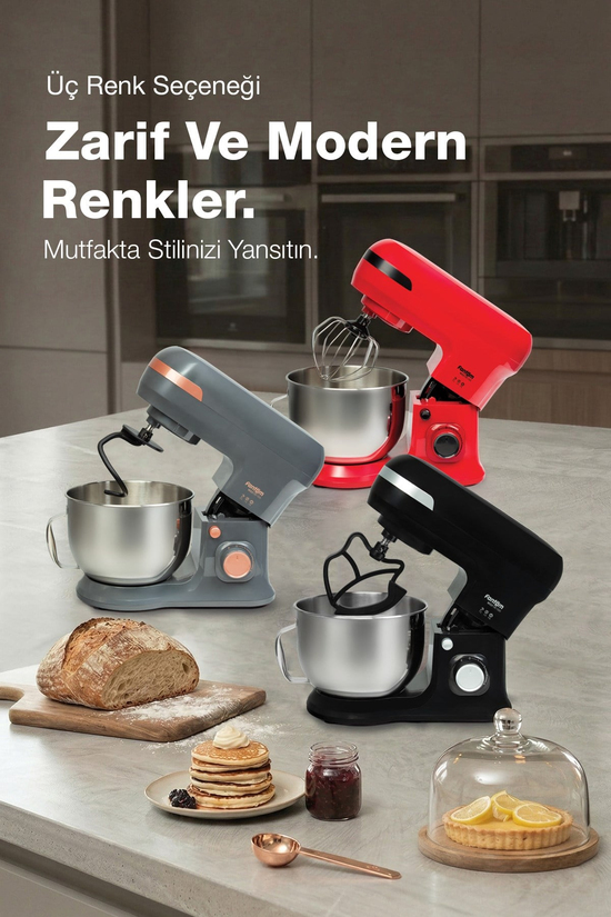 FANTOM NFEST HM1500 STAND MİKSER ANTRASİT