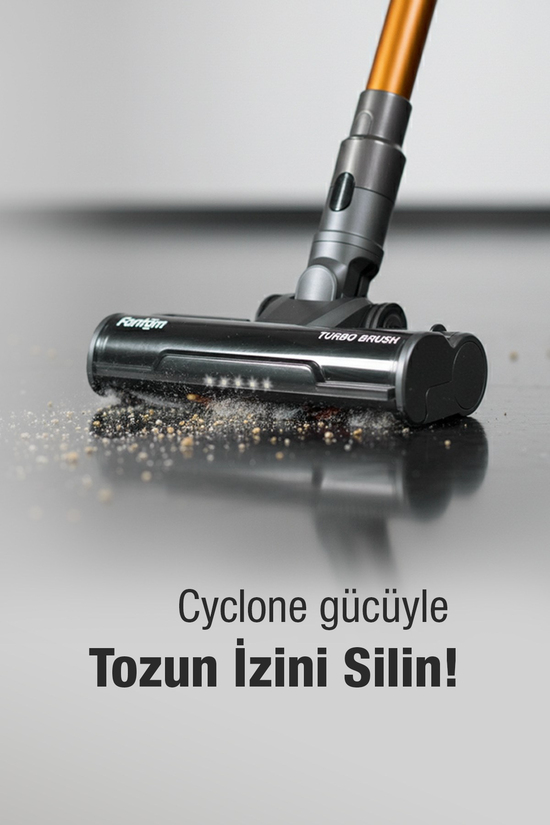 Fantom P6000 Elektrikli Dikey Süpürge Antrasit