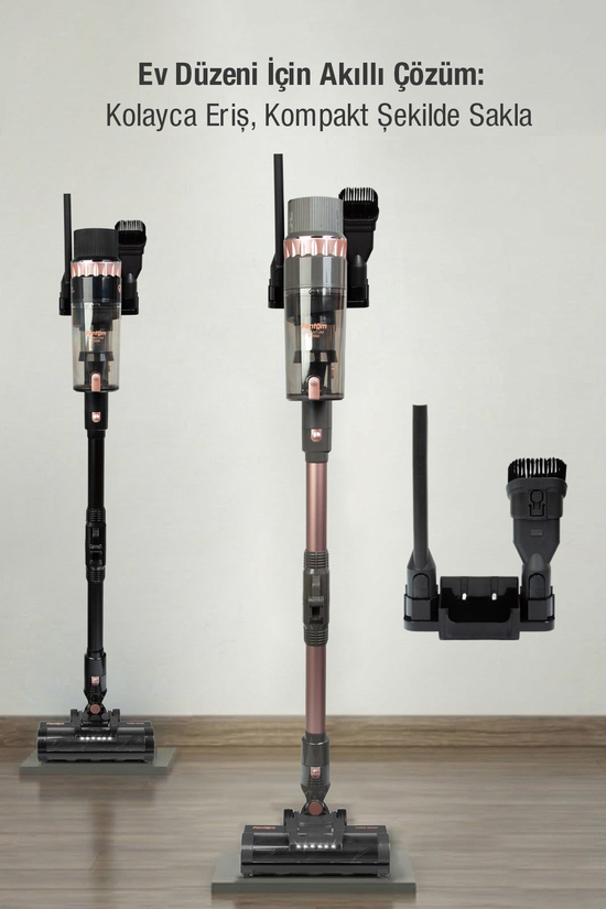 Fantom Quantum P2050 Antrasit Şarjlı Süpürge