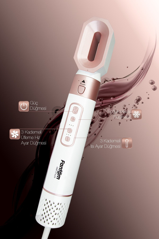 Hair Styler Plus Sk 1700 Saç Şekillendirici Beyaz