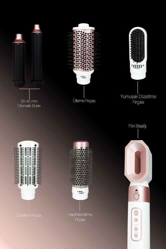 Hair Styler Plus Sk 1700 Saç Şekillendirici Beyaz