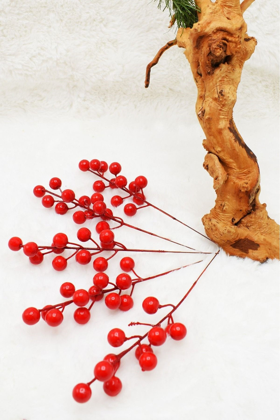 Kokina Süs 5li Yılbaşı Süsü 20 Cm 12 Dallı