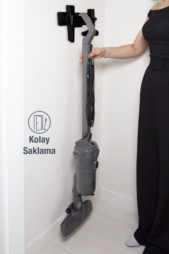 Magıc P 3000 Toz Torbasız Dikey Süpürge Antrasit