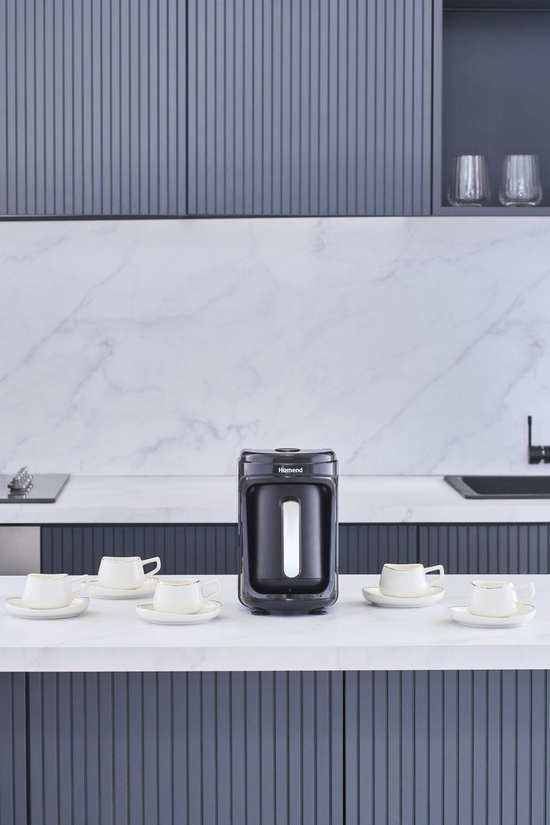 Pottoman 1840h Türk Kahve Makinesi Siyah Kahve Hediyeli