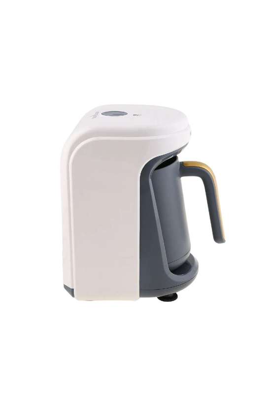 Pottoman 1860h 5 Fincan Kapasiteli Bol Köpüklü Türk Kahve Makinesi,  Krem Gold