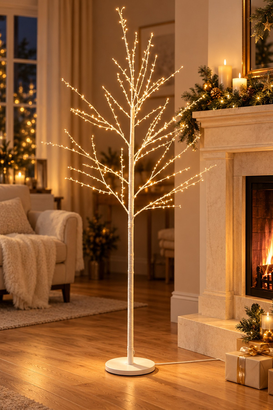 Premium Collection Fiora Led Işıklı Dekoratif Ağaç 120 cm