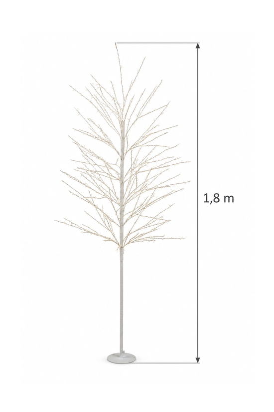 Premium Collection Fiora Led Işıklı Dekoratif Ağaç 180 cm