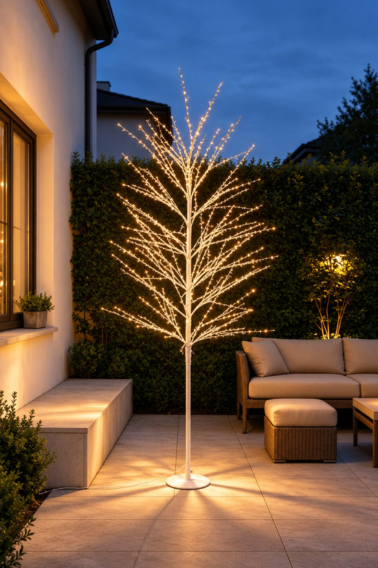 Premium Collection Fiora Led Işıklı Dekoratif Ağaç 180 cm
