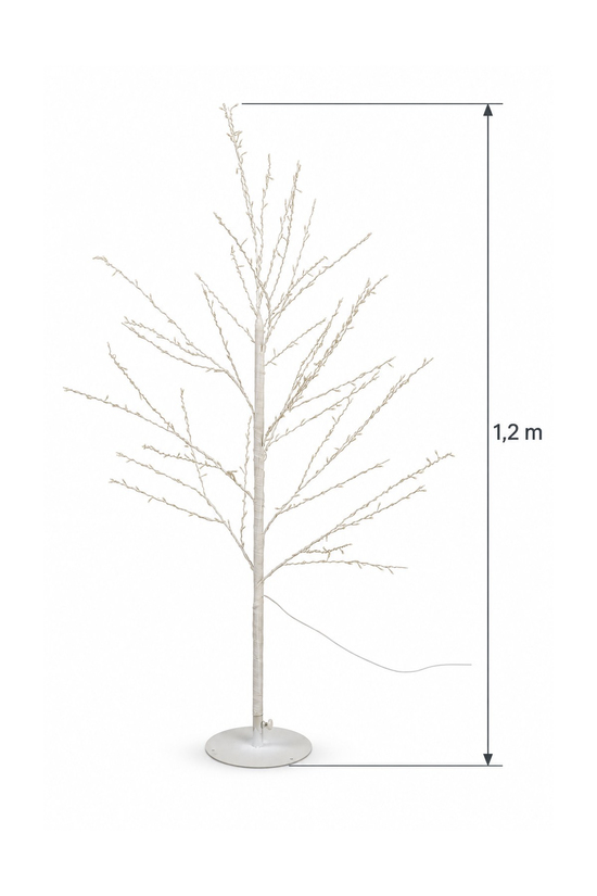 Premium Collection Fiora Led Işıklı Dekoratif Ağaç 120 cm