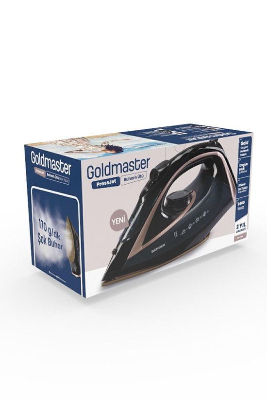 Pressjet 2400 Watt Seramik Tabanlı 170 gr Etkili Şok Buharlı Ütü