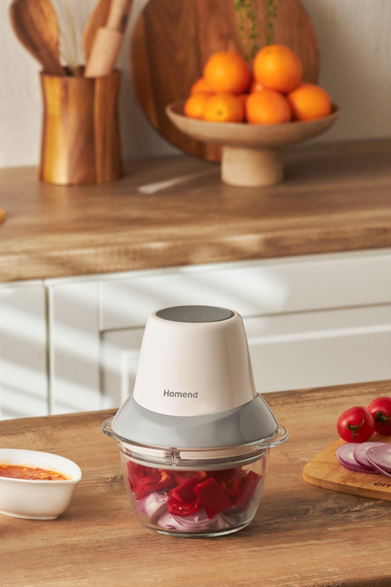 Robochop 2108h Doğrayıcı Rondo Krem Gri