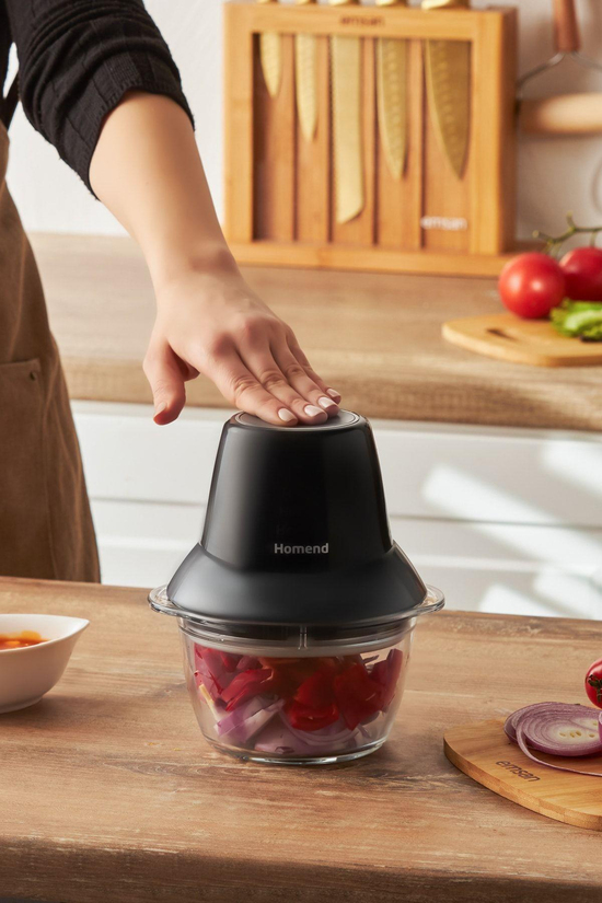 Robochop 2108h Doğrayıcı Rondo Siyah Gri