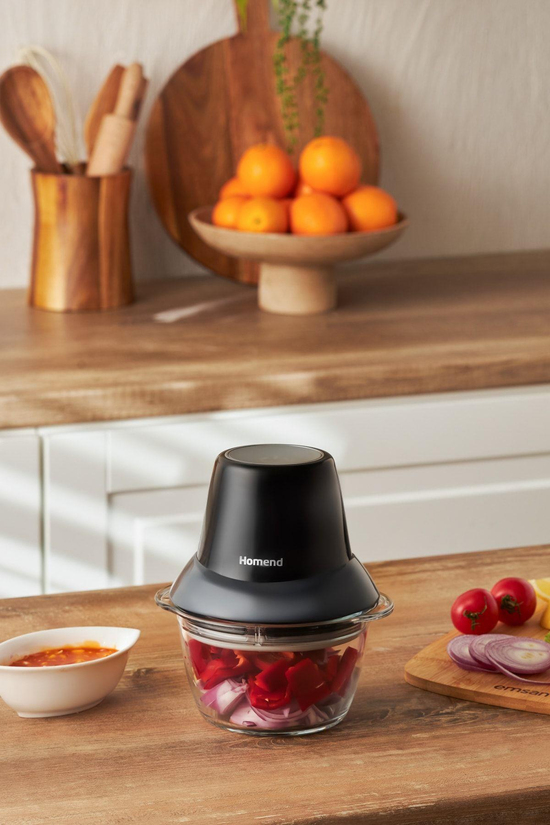 Robochop 2108h Doğrayıcı Rondo Siyah Gri