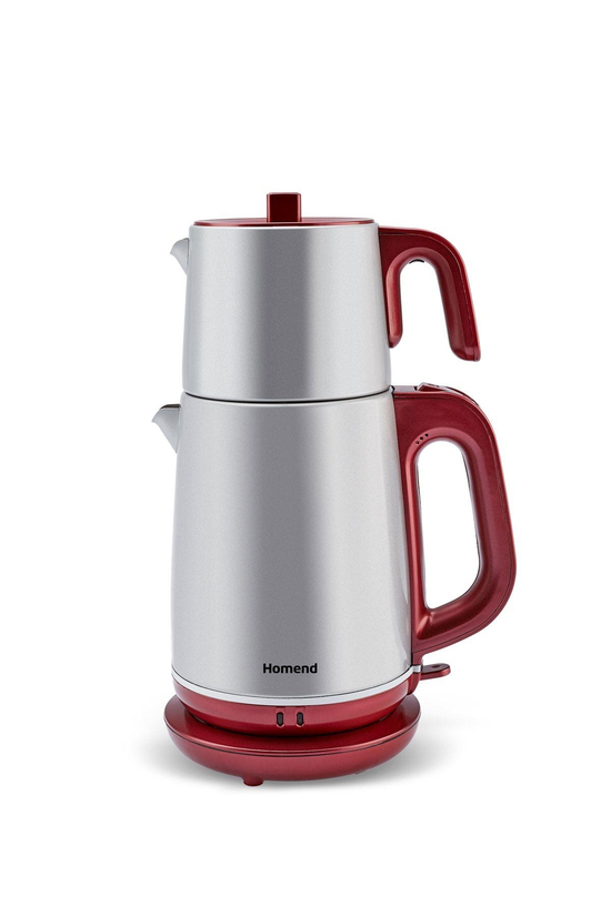 Royaltea 1772h Kırmızı Silver Çay Makinesi