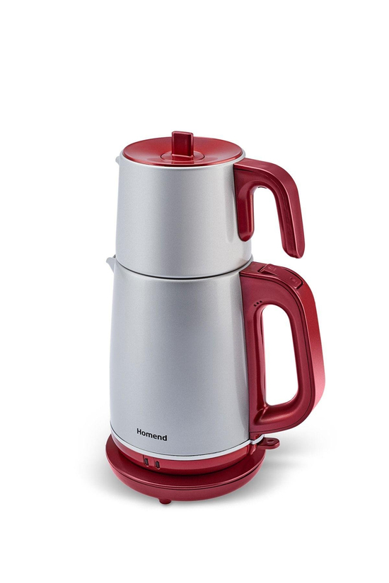 Royaltea 1772h Kırmızı Silver Çay Makinesi