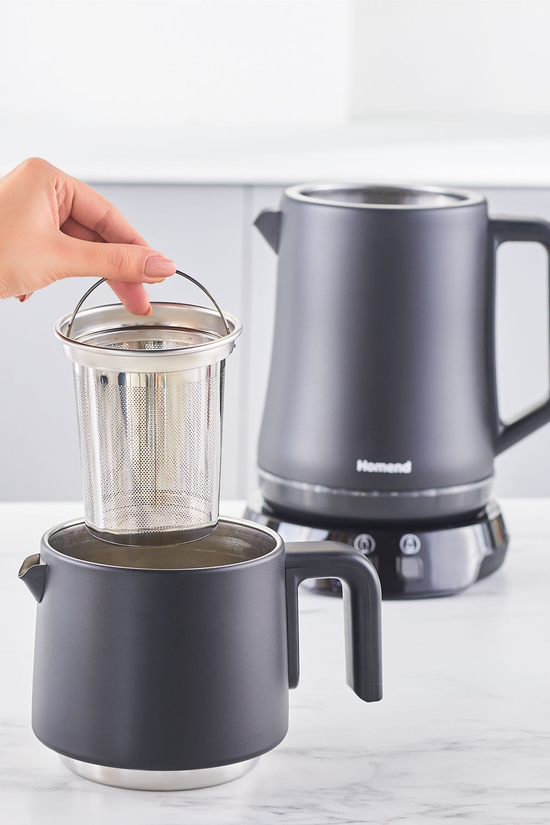 Royaltea Elegant 1776H Çay Makinesi Mat Siyah