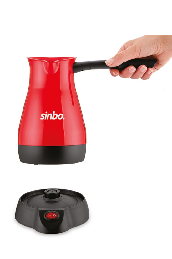 Scm 2948 Türk Kahve Makinesi Kırmızı Sinbo
