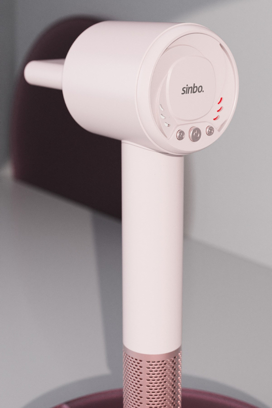 Sinbo SHD-1740 BLDC Saç Kurutma Makinesi Pembe – 3 Hız, 4 Isı Ayarı, İyon Teknolojisi
