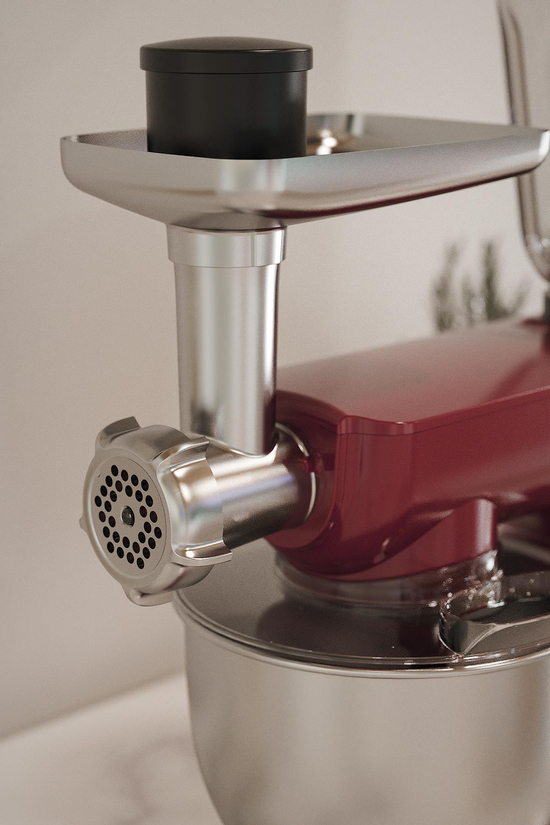 Sinbo SMX-2775 Çok Amaçlı 3ın1 Mutfak Şefi Hamur Yoğurma Kıyma Makinesi Sürahi Blender 1500w Kırmızı