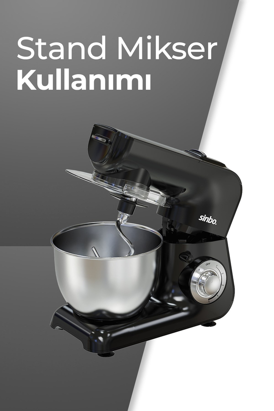 Sinbo SMX-2775 Çok Amaçlı Mutfak Şefi ( Hamur - Kıyma - Blender Makinesi )
