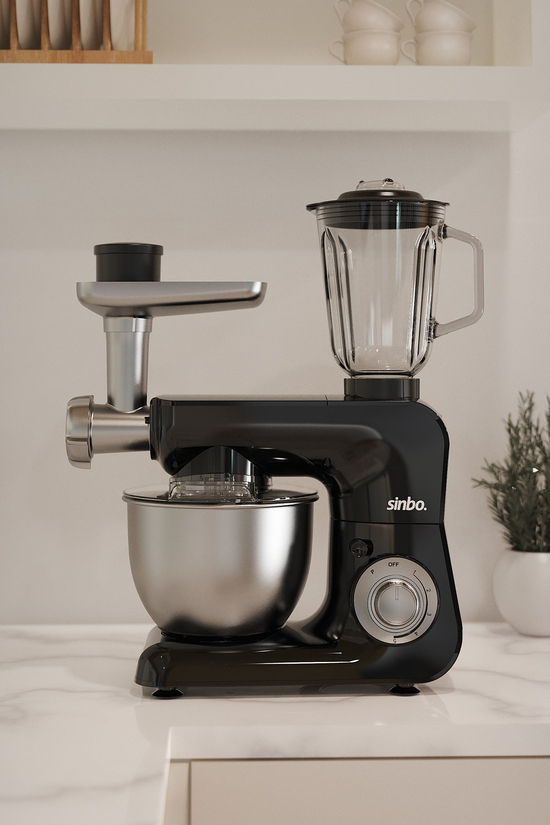 Sinbo SMX-2775 Çok Amaçlı Mutfak Şefi ( Hamur - Kıyma - Blender Makinesi )