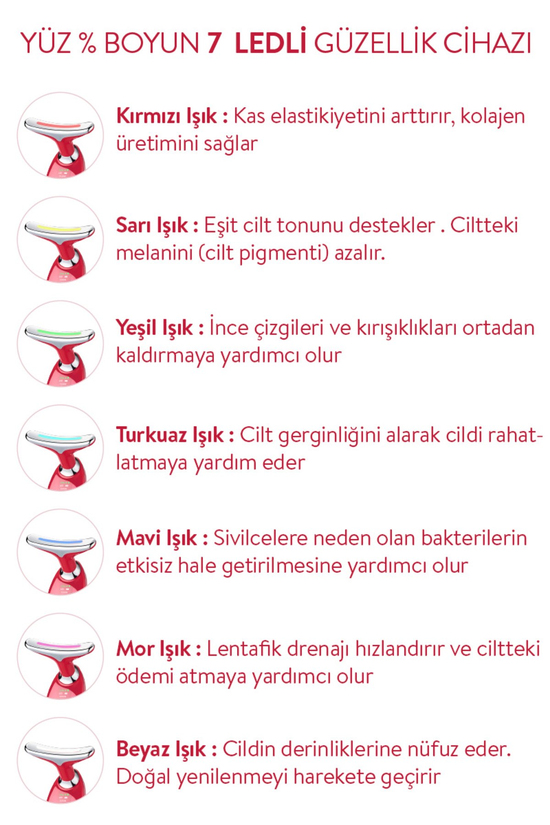 Sinbo Yüz ve Boyun Bölgesi Sıkılaştırıcı SBI-5901