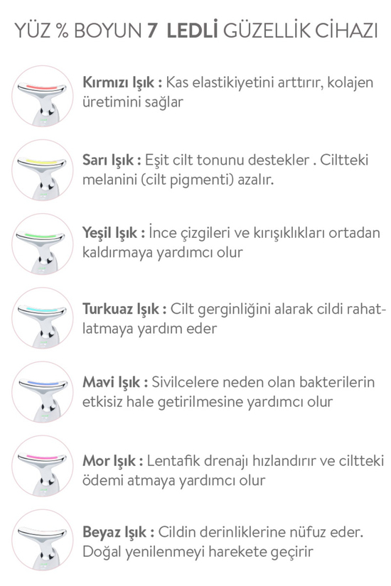 Sinbo Yüz ve Boyun Bölgesi Sıkılaştırıcı SBI-5901B