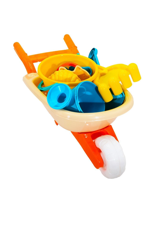 Toys Orta Boy El Arabası Kovalı Suluklu Deniz Plaj Seti
