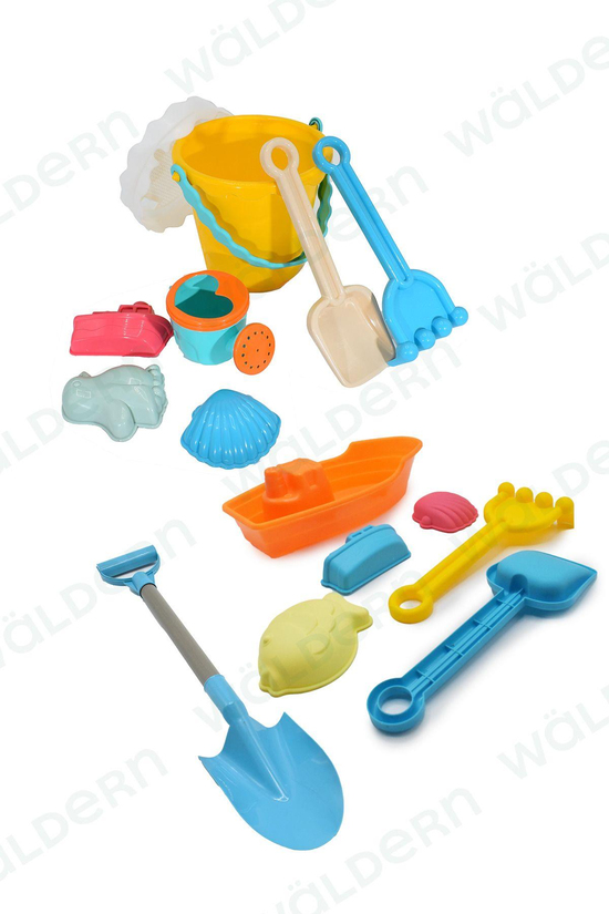 Toys Plaj Kum Kova Kalıplı Gemi Oyun Seti Plaj Oyuncağı