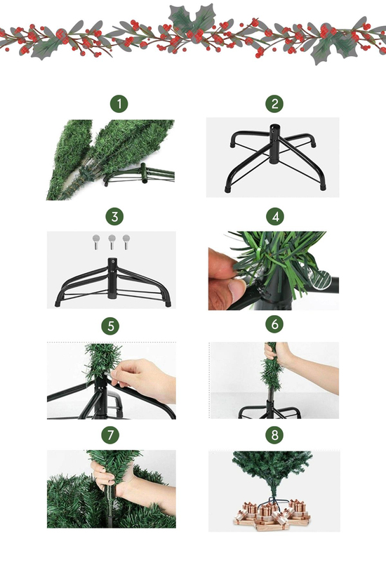 Waldern Luxury 150 CM Beyaz Yılbaşı Çam Ağacı