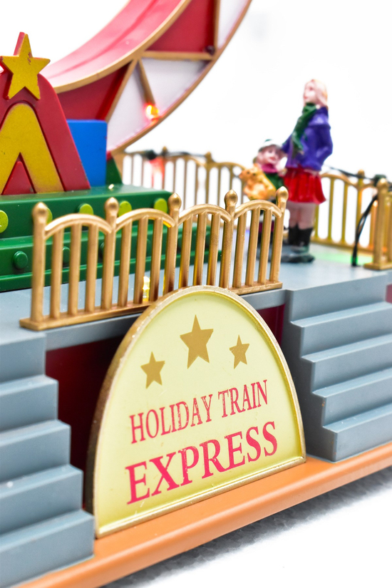 Waldern Luxury Dekoratif Işıklı Express Tren Yılbaşı Süsü