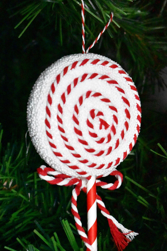 Waldern Premium Collection 2'li Lolipop Süs Dekoratif Yılbaşı Süsü 27 Cm