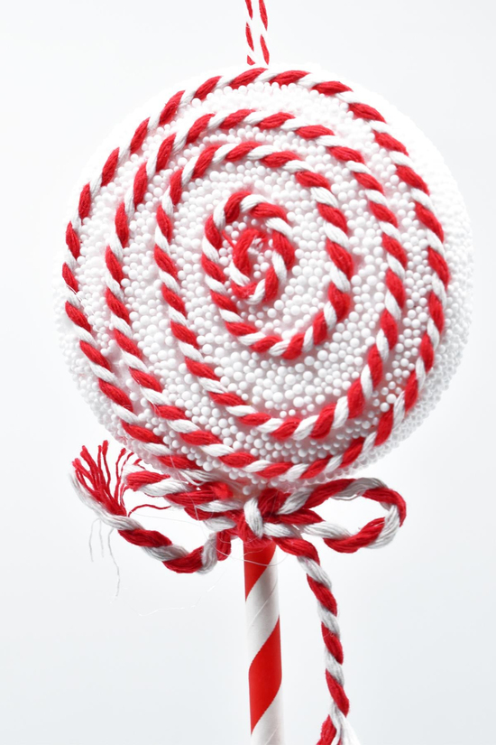 Waldern Premium Collection 2'li Lolipop Süs Dekoratif Yılbaşı Süsü 27 Cm
