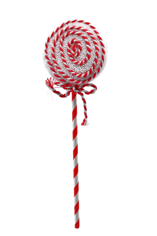 Waldern Premium Collection 2'li Lolipop Süs Dekoratif Yılbaşı Süsü 27 Cm