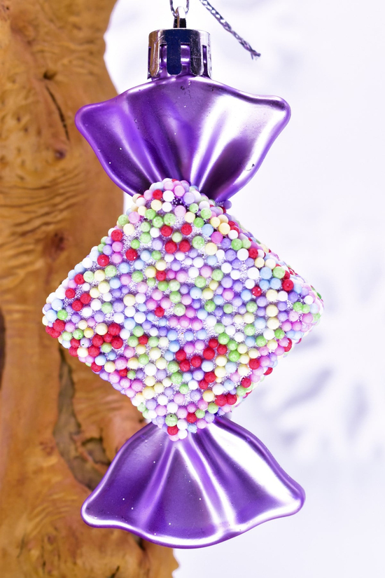 Waldern Premium Collection 4lü Pembe Şeker Süs Yılbaşı Süsü