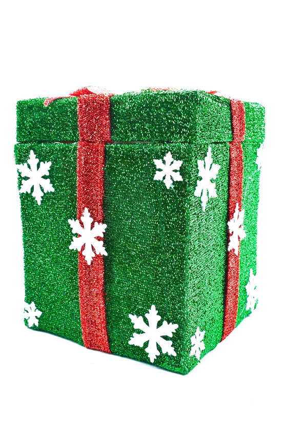 Waldern Premium Collection Müzikli Noel Babalı Hediye Kutusu Yılbaşı Dekoratif Süs