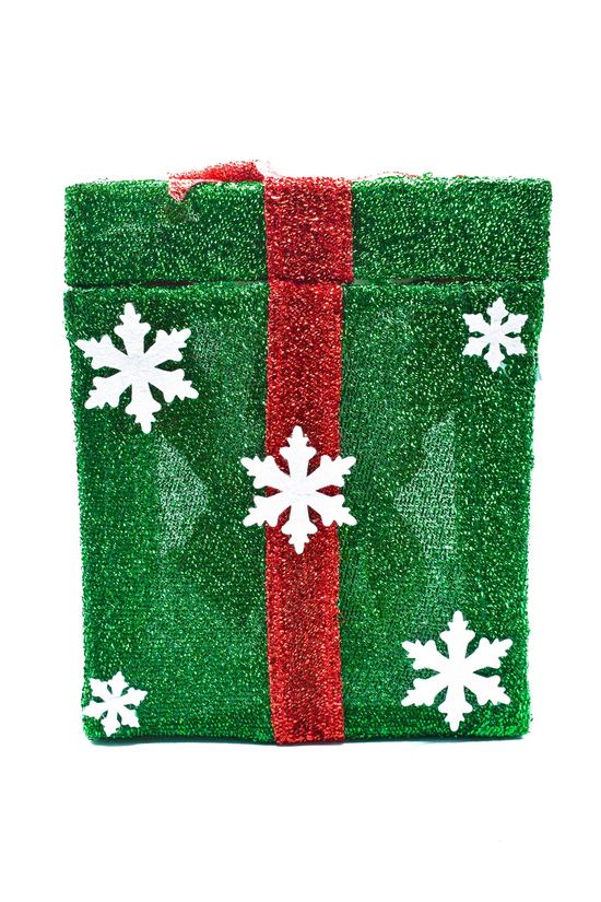 Waldern Premium Collection Müzikli Noel Babalı Hediye Kutusu Yılbaşı Dekoratif Süs