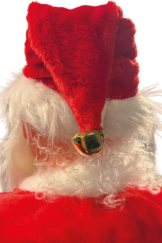 Waldern Yılbaşı 120cm Hareketli Noel Baba Şarkı Söyler Büyük Boy